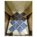 Bay Blue Arabesque Tile
