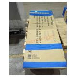 20" x 20" x 61.2" Husky Red Rolling Side Locker