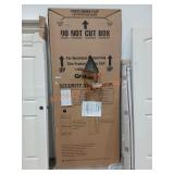 32" x 80" Glass Security Door