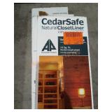 (3) CedarSafe Natural Closet LinerUNOPENED BY