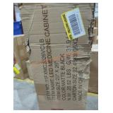 Matte Black LED Medicine Cabinet 20" x 26"