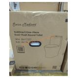 Swiss Madison Compact 24 in. Round Toilet