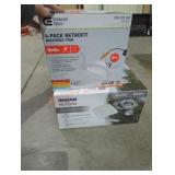 CE Retrofit Recessed Trim & Broan Nutone Bath Fan