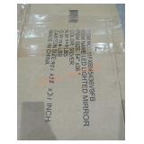 54" x 36" Silver LED Mirror