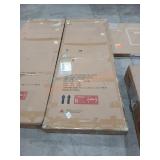 38" x 72" Shower Door Brushed Nickel