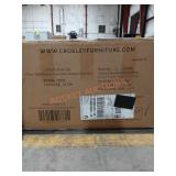 2-Piece Upholstered Cane Back Dining Chair Set