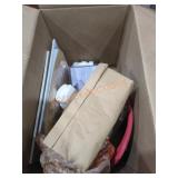 Box Lot Of Assorted Home Improvement Items