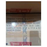 Medicine Cabinet Silver 12"ï¿½36"