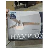 Hampton Bay 44" Ceiling Fan, Missing Blades