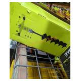 Ryobi 18v 6" cordless auger