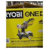 RYOBI 7-1/4" Compound Miter Saw