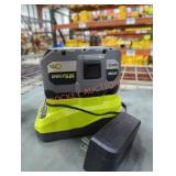Ryobi 18v 6 ah battery and charger