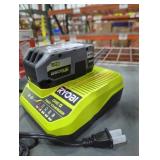 Ryobi 18v 6 ah battery and charger