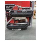 Milwaukee M18 high output cp 3 ah batteries