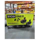 Ryobi 18v 6 ah and 4 ah high performance kit