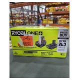 Ryobi 18v 4 ah and 2 ah lithium starter kit