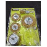 Ryobi wire wheel assortment set