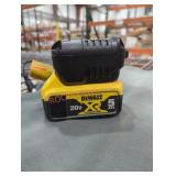 DeWalt 20v 5 ah battery and charger