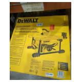 DeWalt 8-1/4" table saw with 24-1/2" rip capacity