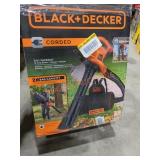 Black and Decker Corded Vacpack