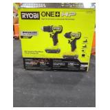 Ryobi 18v compact brushless 2 tool combo kit