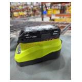 Ryobi 18v 2 ah battery and charger