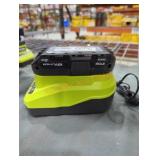 Ryobi 18v 2 ah battery and charger