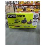 Ryobi 18v 4 ah& 2 ah high performance starter kit