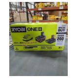 Ryobi 18v 4 ah& 2 ah high performance starter kit