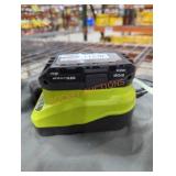 Ryobi 18v 2 ah battery and charger