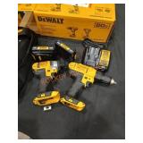 DeWalt 20V Drill/Driver/Impact Driver, GRADE: B