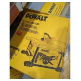 DeWalt 8-1/4" table saw with 24-1/2" rip capacity