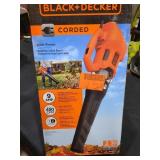 Black and Decker Corded Blower