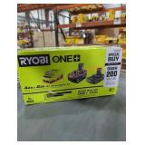 Ryobi 18v 4 ah& 2 ah high performance starter kit