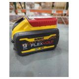DeWalt 20v/60v flex volt 9 ah battery