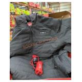 Milwaukee M12 heated axis hooded jacket XL black