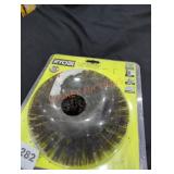 Ryobi hand bristle round brush