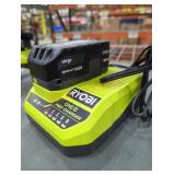 Ryobi 18v 4 ah battery and charger