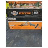 Ridgid 18V One Handed Recip Saw Kit
