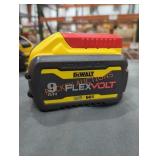 DeWalt 20v/60v flex volt 9 ah battery