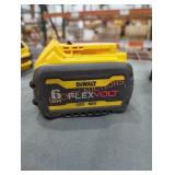 DeWalt 20v/60v flex volt 6 ah battery