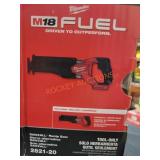 Milwaukee M18 Sawzall