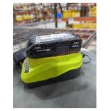 Ryobi 18v 1.5 ah battery and charger