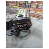 Ryobi 40v 4 ah battery and charger