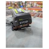 Ryobi 40v 4 ah battery and charger