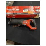 Milwaukee M18 Sawzall Recip Saw, Graded: B-;