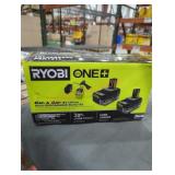 Ryobi 18v 6 ah& 4 ah high performance starter kit