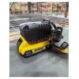 DeWalt 20v 2 ah battery and charger