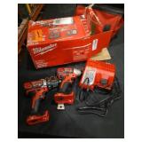 Milwaukee M18 2-Tool Combo (Missing Batteries),