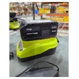 Ryobi 18v 4 ah battery and charger